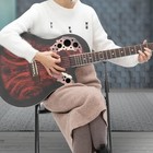 Don t Sell On Amazon - 41 Inch Full-size Cutaway Acoustic-electric Guitar Grape 
