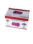 Electric Balloon Pump Pink - Dual Nozzle Automatic Inflator For Party Decor-new