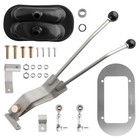 8-bolt Stainless Steel Twin-stick Shifter Transfer Case Shifter W  Boot Np205