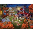 New Sealed Bits   Pieces Haunted Barnyard 500 Piece Jigsaw Puzzle