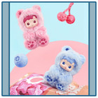 Pop Mart Haci Pupu Gummy Bear Series Vinyl Plush Pendant Blueberry