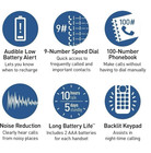 Panasonic Cordless Phone System Digital Answering Machine Kxgd864