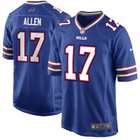  17 Men s Josh Allen Royal Game Jersey - Fully Stitched Nwt S-3xl