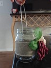 Hanging Glass Jar Roses Tea Light Wedding Twine Lantern Decor Set Of 4