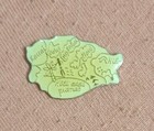 Vintage Hawaiian Islands Hawaii Map Travel Souvenir Lapel Pin