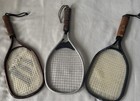 Vintage Racquetball Racquets - Wilson Graphite Boss Ektelon Mirage   Miynon