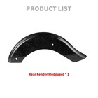 Forged Rear Carbon Fiber Fender For Harley Touring Electra Glide Flht 2009-2023