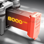 Spare Parts Ae86 Pro Max  Drone Battery Carbon Fiber Black Or Gray Color