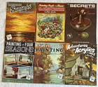 Lot Of 6 Vtg Walter T Foster How To Paint   Art Instruction Books Complete Vgc