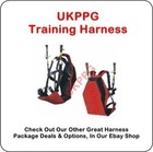 Ground Training Paraglider Paramotor Tandem Harness   Back Pack   2x Carabiners