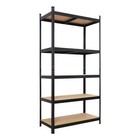 5 Tier Metal Shelving Rack Garage Storage Shelf Space Save Organizer