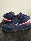 Fila Men s Flat Heel Hiking Boots Navy white red F-13 Weather Tech  Size 10 5
