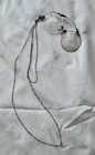 Antique Pince-nez Glasses W  Chain 1880-1920