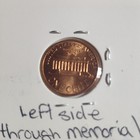 Lincoln Memorial Penny Error Coin 1999 1c Rd Ddr Die Crack Reverse