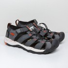 Keen Newport Neo H2 Sandals Gray Orange Washable Water Hiking Unisex Kids Sz 3