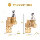 For Pressure Washer 1 4   Quick Connect Pivoting Coupler Rotating Nozzle