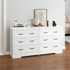 6 7 Drawer Storage Dressers Tv Stand W  Large Drawers   Bar Handle Power Outlets