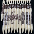 Heritage Usa Souvenir Lot 24 Pen Pens Jumbo Size Vintage Usa Moose Writing