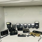 Vtg Mixed Lot Camera Digital   Film 35mm As Is Great Large Lot 16 Items Untested