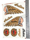 Water Transfer Sticker For Indian Vintage Motorcycle Water Slide Sticker