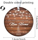 Baby   s First Christmas Ornament 2025 Personalized 3  Ceramic Keepsake