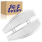 Anti-slip Stretched Driver Rider Floorboards Foot Board For Harley Chrome