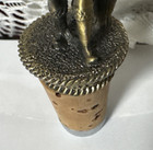 Dewar s 12 Scotch Whiskey Brass Highlander Bottle Stopper Cork