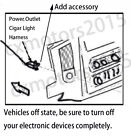 Cigar Lighter Power Outlet 12v Power Wire Harness Adapter For Ford Linciln