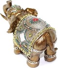 Feng Shui 9  Elegant Elephant Trunk Statue Lucky Figurine Gift   Home D  cor
