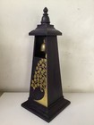 Vintage Thailand Buddhist Brass Bell On The Tower Stand