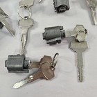 Lot Of 9 Miscellaneous Vintage Ignition Cylinder Locks With Keys Gm Unused Read   