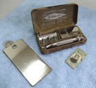 Gillette 1918 Property Us Army Wwi Military Khaki De Safety Razor Set G393667