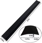 2 Pack Silicone Stove Counter Gap Cover    Flexible Easy Clean 21inches  Clear 
