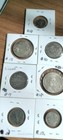 Lot Of Seven Silver Coins From Around The World