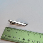 Vintage Tie Bar In Silver Tone With  j  Initial Monogram Detail  Men s Fashion