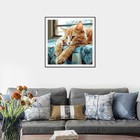 Lying Cat Diamond Art Kits For Adults  5d Diamond Painting Kits For Beginners  