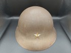 Ww2 Imperial Japanese Army Type 90 Helmet 3d Star Emblem Named Original Ija Ijn