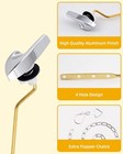 Toilet Tank Flush Lever Handle angle Mount Toilet Handle For Kohler K-gp30324-cp