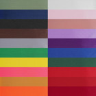 20 Colors Rainbow Ribbon Solid Color Assortment Double Face Satin Ribbon For Gif