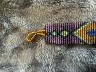 Vintage Hand Made Navajo Style Seed Glass Bead Bracelet  Native American Rare