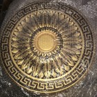 17  1 2 Victorian Sun Flower Brand New Plaster Ceiling Medallion Gold blk V rich