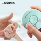 Baby Electric Nail Trimmer Kid Nail Polisher Tool Baby Care Kit Manicure Set