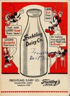 Antique 1934  mickey Mouse Magazine Vol 1 No 11  Advertising Dairy Promo Graphic