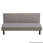 Gray Flannel Modern Futon Sofa Bed Convertible Folding Chaise Home Office