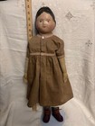 Very Rare Linen Doll Attributed To George Hawkins Pat  1868 24 tall