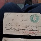 2 X British India 1905  1910  Letters   Embossed Stamps 