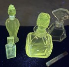 Antique   Vintage Perfume Bottle Lot     Includes Rare Mini Vial