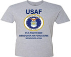 Westover Air Force Base  Massachusetts shirt W emblem usaf Officially Licensed