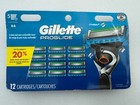 Gillette Proglide Razor Blade Refill  12 Cartridges Lot Of 2 New  24 Total