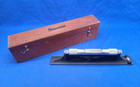 Excellent  Vintage Ls Starrett No  98 - 12 Machinist Level In Wooden Box